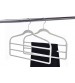 3 Pcs 3 Layer Anti-Slip and Durable Suit Scarf Paper Cloth Hanger